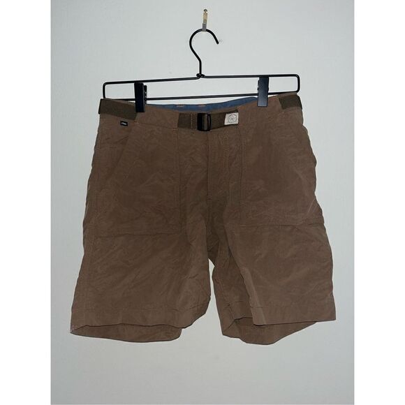Outdoor Research Shorts Womens brown small Belted Bermuda Hiking Outdoor Nylon - Picture 1 of 3